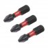 Sealey Premier Pozi Impact Power Tool Bits #2 x 25mm 3pc