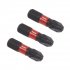 Sealey Premier Pozi Impact Power Tool Bits #3 x 25mm 3pc