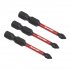 Sealey Premier Phillips Impact Power Tool Bits #1 x 50mm 3pc