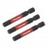 Sealey Premier Hex Impact Power Tool Bits 6 x 50mm 3pc