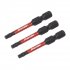 Sealey Premier TRX-Star* Impact Power Tool Bits T20 x 50mm 3pc