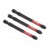 Sealey Premier Pozi Impact Power Tool Bits #3 x 75mm 3pc