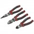 Sealey Premier High Leverage Plier Set 3pc