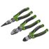 Sealey Premier High Leverage Pliers Set 3pc - Green