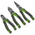 Sealey Premier High Leverage Pliers Set 3pc - Green