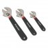 Sealey Premier Adjustable Ni-Fe Finish Wrench Set 3pc