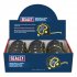 Sealey Metric/Imperial Rubber Tape Measure 5m(16ft) x 19mm - Display Box of 12