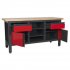 Sealey Workstation with 2 Drawers, 2 Cupboards & Open Storage