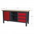 Sealey Workstation with 3 Drawers, 1 Cupboard & Open Storage