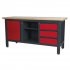 Sealey Workstation with 3 Drawers, 1 Cupboard & Open Storage