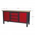 Sealey Workbench with 3 Drawers & 2 Cupboards