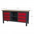 Sealey Workbench with 6 Drawers & Open Storage