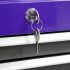 Sealey Topchest, Mid-Box Tool Chest & Rollcab 9 Drawer Stack - Purple