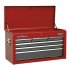 Sealey American PRO Topchest 6 Drawer - Red/Grey