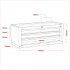 Sealey American PRO Mid-Box Tool Chest 3 Drawer - Red/Grey