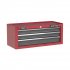 Sealey American PRO Mid-Box Tool Chest 3 Drawer - Red/Grey