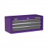 Sealey American PRO Mid-Box Tool Chest 3 Drawer - Purple/Grey