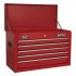 Sealey American PRO Topchest 5 Drawer - Red