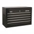 Sealey Topchest 5 Drawer with Ball-Bearing Slides - Black