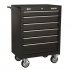 Sealey American PRO Topchest, Mid-Box Tool Chest & Rollcab Stack 14 Drawer - Black