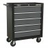 Sealey American PRO Rollcab 5 Drawer - Black/Grey