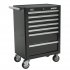 Sealey Superline PRO Rollcab 7 Drawer - Black