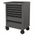 Sealey Superline PRO Rollcab 7 Drawer - Grey/Black