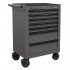 Sealey Superline PRO Rollcab 7 Drawer - Grey/Black