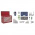 Sealey Superline PRO Topchest 10 Drawer with 139pc Tool Kit - Red