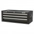 Sealey Superline PRO Mid-Box Tool Chest 3 Drawer - Black