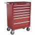 Sealey Superline PRO Rollcab 7 Drawer - Red