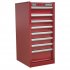 Sealey Superline PRO Hang-On Chest 8 Drawer - Red