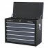 Sealey Topchest 5 Drawer with Ball-Bearing Slides - Black/Grey