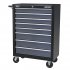 Sealey American PRO Rollcab 8 Drawer - Black/Grey