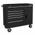 Sealey American PRO Rollcab 6 Drawer - Black