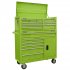 Sealey American PRO Topchest 9 Drawer - Green