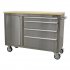 Sealey Premier Mobile Stainless Steel Tool Cabinet 4 Drawer