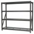 Sealey Heavy-Duty Racking Unit with 4 Mesh Shelves 640kg Capacity Per Level