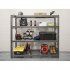 Sealey Heavy-Duty Racking Unit with 4 Mesh Shelves 640kg Capacity Per Level