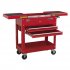 Sealey American PRO Mobile Tool & Parts Trolley - Red