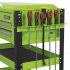 Sealey Superline PRO Heavy-Duty Mobile Tool & Parts Trolley with Lockable Top & 2 Drawers - Green