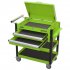 Sealey Superline PRO Heavy-Duty Mobile Tool & Parts Trolley with Lockable Top & 2 Drawers - Green