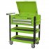 Sealey Superline PRO Heavy-Duty Mobile Tool & Parts Trolley with Lockable Top & 2 Drawers - Green