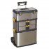 Sealey Mobile Stainless Steel/Composite Toolbox with 3 Compartments