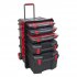 Sealey Professional Mobile Toolbox with 5 Removable Storage Cases