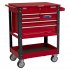 Sealey Superline PRO Heavy-Duty Mobile Tool & Parts Trolley with 5 Drawers & Lockable Top