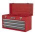 Sealey American PRO Tool Chest 3 Drawer - Red/Grey