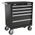 Sealey Superline PRO Topchest & Rollcab Combination 10 Drawer with 148pc Tool Kit - Black