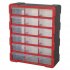 Sealey Cabinet Box 18 Drawer - Red/Black