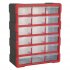 Sealey Cabinet Box 18 Drawer - Red/Black